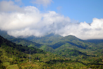 Naklejka premium Shadow of Clouds In Mountain Paradise