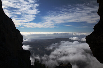 Gran Canaria, central montainous part of the island, Las Cumbres, ie The Summits
