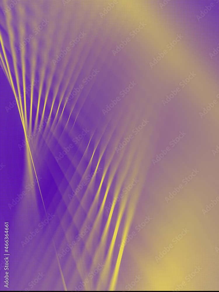 Poster 3d rendering digital illustration background. Abstract technology pattern. Modern creative template design