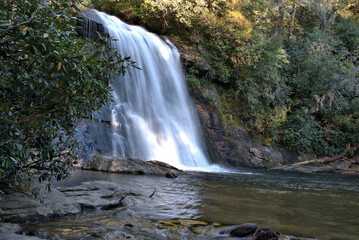 Obraz premium North Carolina Water Falls