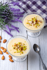 Traditional delicious Turkish Desserts; Keskul