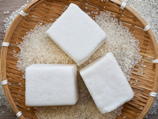 한국전통음식 백설기, 떡