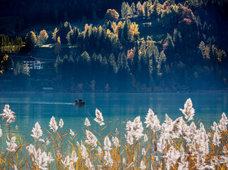 autumn mood at the White lake in Austria