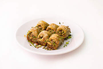 Turkish Dessert with peanut, baklava