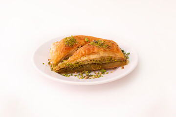 Carrot Slice Baklava, Traditional Pistachio Turkish Baklava