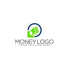 Money logo concept. Finance logo template vector