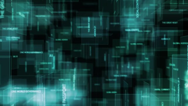 Build back better dd word cloud vector slogan for the great reset.