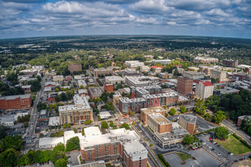 Fototapeta na wymiar Aerial View of Athens, Georgia