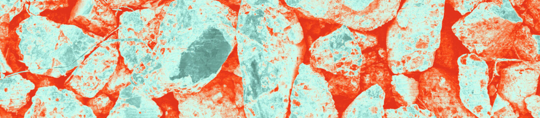 abstract red, orange, celadon and aquamarine colors background for design