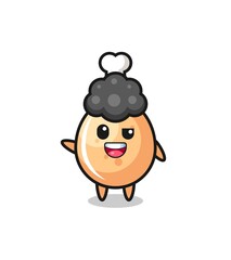 fried chicken character as the afro boy