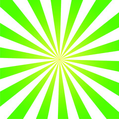 Fototapeta premium sunburst background. green yellow