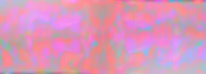 Abstract iridescent glitch art background image.