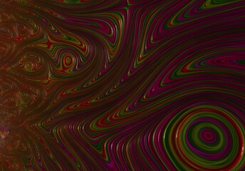 Abstract fractal background