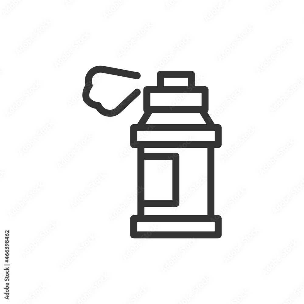 Poster vector web design line icon.