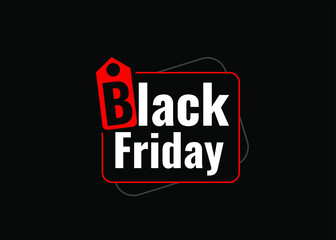 black friday logo vector