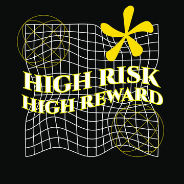 High Risk High Reward Streetwaer Style Shirt Design Brand Clothing