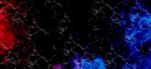 Colorful smoke abstract background