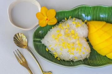  Khao Niew Ma Muang, Mango and sticky rice, Thai Dessert