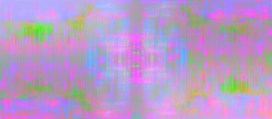 Abstract iridescent glitch art background image.