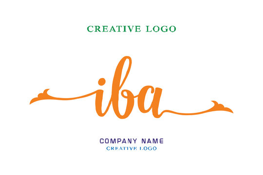 IBA lettering logo is simple, easy to understand and authoritative
