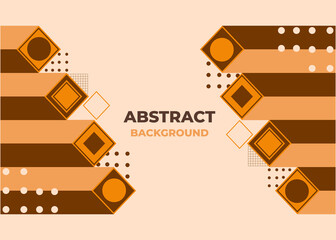 abstract geometric shape background design