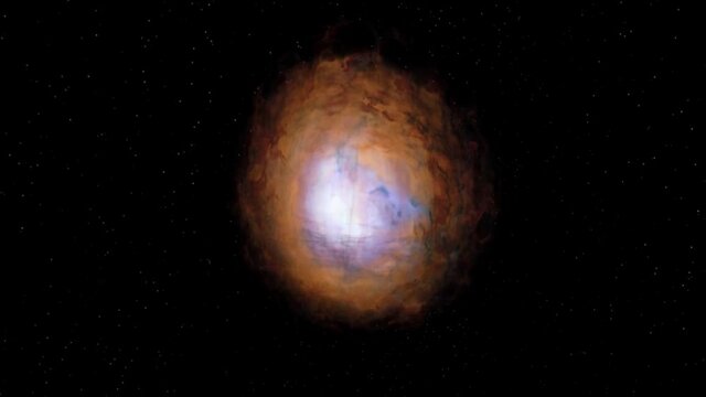 Supernova explosion and remnants in outer space