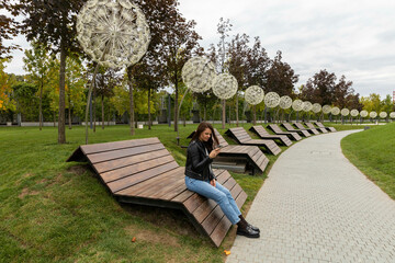 Russia. Krasnodar. Views and design objects in Galitsky Park.