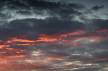 Obraz premium View of the sky. Storm clouds. Background for various uses.