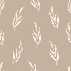 Fototapeta na wymiar Floral seamless pattern for textile, fabric. Abstract floral background. Pretty floral wallpaper.