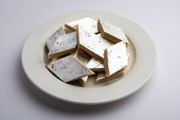 Kaju Katli or Cashew Barfi