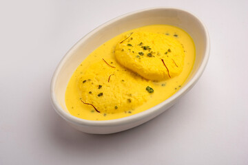 Ras malai or Royal Rossomalai desert from India