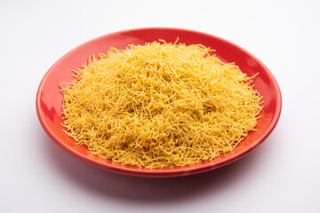 Besan sev for chat or bhel