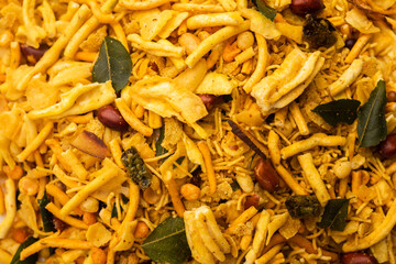 Farsan chivda or bombay mix