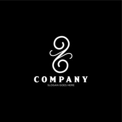 ornament letter Z. identity abstract sign Z