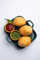 Kachori is a popular Indian tea time snack