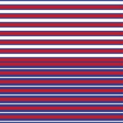 Red Navy Double Striped seamless pattern design