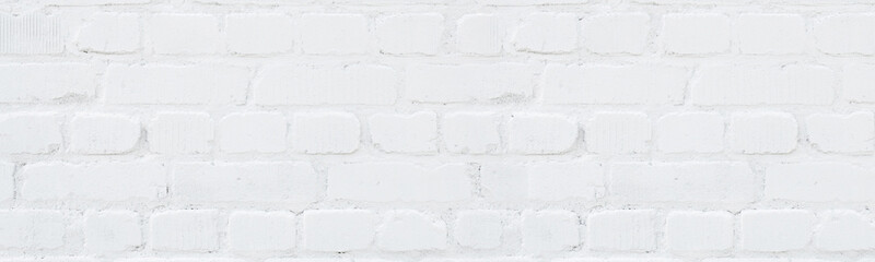 brick wall painted white web banner background