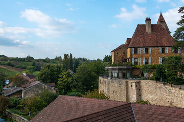 Fototapeta na wymiar Ville, Arbois, Jura, 39, région Bourgogne Franche Comté
