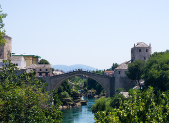 The View of Mostar Bridge