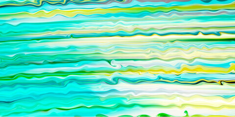 Obraz premium abstract background of liquid paint straight stripes mixing and creating fluid shimmering texture