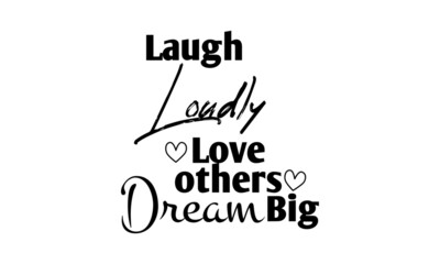 Good Vibes and positive thoughts. Typography for print or use as poster, card, flyer or T Shirt