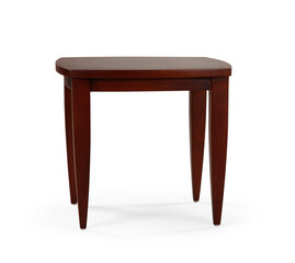 coffee table on white background