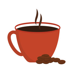 A Cup of Coffee Illustration Clipart Icon Symbol