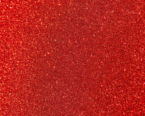 Bright red shiny with yellow dots and stars Christmas background. Christmas red for your photos