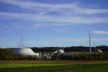 Atomkraftwerk  Nuklearkraftwerk AKW © Karsten