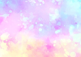 ピンク色のキラキラテクスチャ背景
