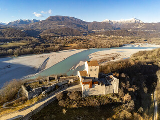 The Castle of Ragogna in Italy
