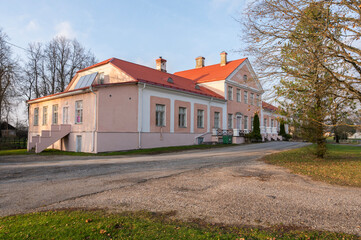 Fototapeta na wymiar old manor in estonia