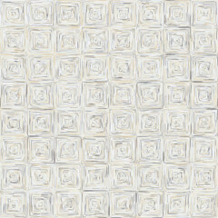 Seamless pattern. The semblance of an old parquet. Light shades.