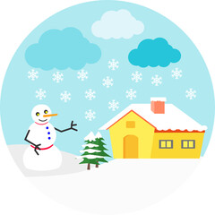 snow winter landscape